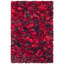 Solid Colour Cotton Hand Woven Shag Area Rug-437826394
