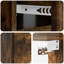 49cm W Manufactured Wood Bedside Table-759877114