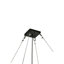 Luminaire suspendu 30 "carré Atlantis