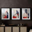 LANDSCAPES Series Cxx - Impression encadrée sur mesure de qualité supérieure - 3 pièces-793024909-793024947