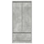 Cabinet With Drawer 55.5X34x119.5 Cm Engineered Wood-1786643910