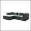 Canapé-lit polyvalent convertible trois places avec pouf amovible et capitonnage à boutons pour les espaces de vie modernes-1743124637