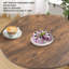 Table de bar ronde de 23,6 po, table de bar à hauteur réglable, table de bar moderne avec plateau en MDF et base en métal, table bistro convenant au café, îlot de cuisine, comptoir de bar-116159065-116159067
