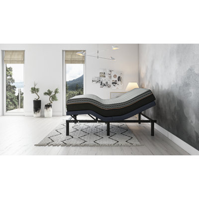 Twin Adjustable Bt2000 Bed - Full Range Positions Adjustment And Built-In Flashlight Position 850Lb Weight Support