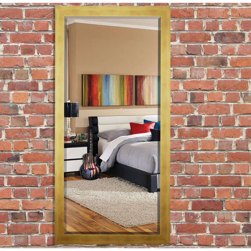 Carlea Flat Wall Mirror, 65.5" H x 32" W