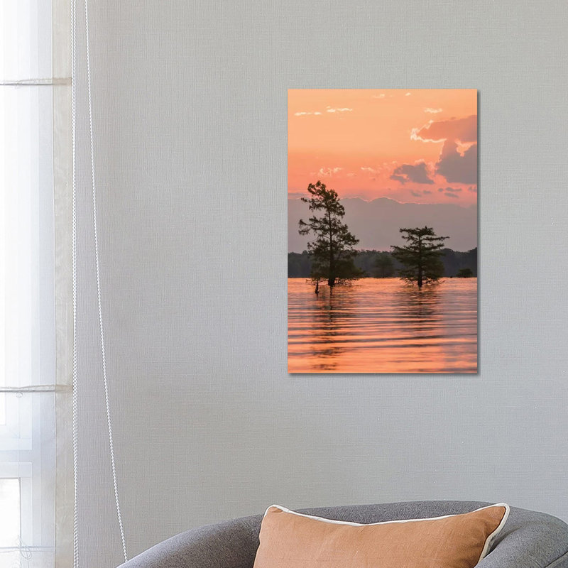 USA, Louisiana, Atchafalaya National Wildlife Refuge. Sunrise On Swamp. by Jaynes Gallery - Wrapped Canvas Gallery-Wrapped Canvas Giclée