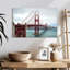 Brume orageuse Lilie Golden Gate Bridge