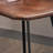 Set Of 2 30" Dax Faux Leather Barstool Brown