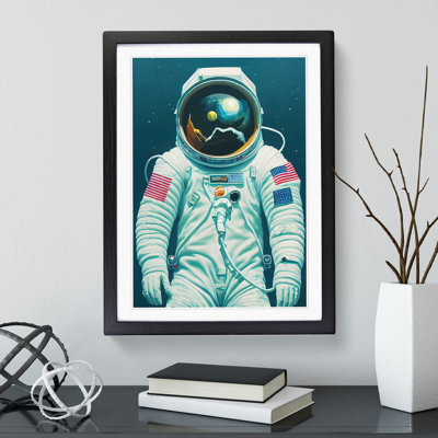 Outstanding Astronaut - Framed Print