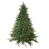 Pre-Lit Minnesota Balsam Fir Artificial Christmas Tree - LED Lights