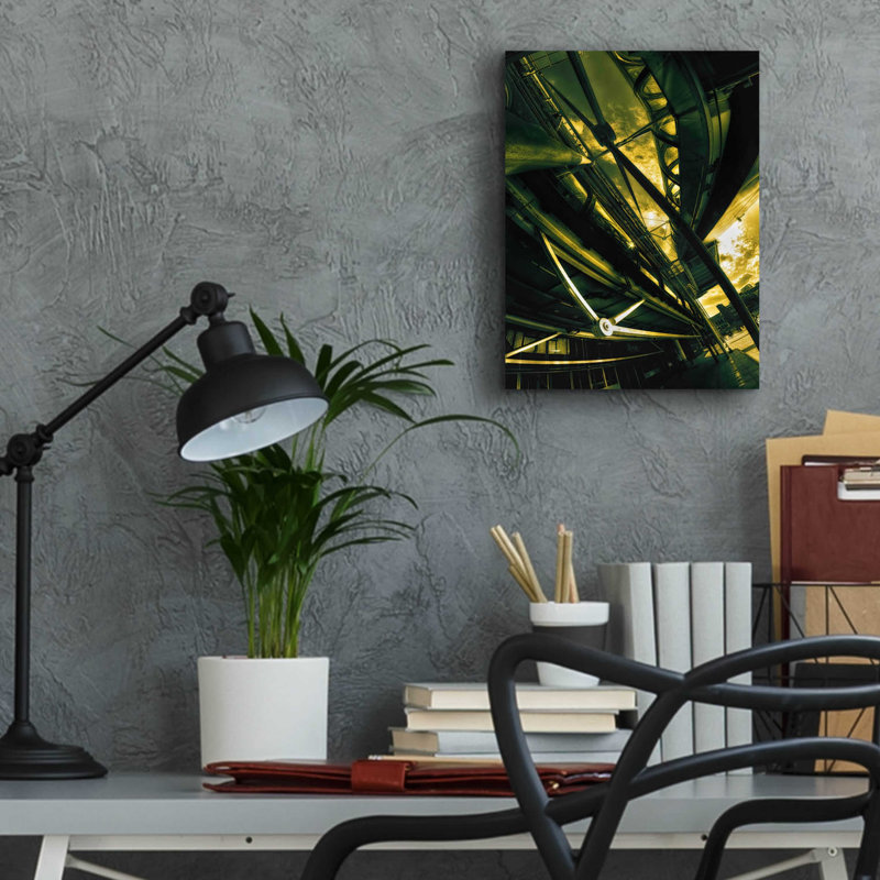 " Beaubourg " by Sebastien Lory, 16" H x 12" W x 0.13" D