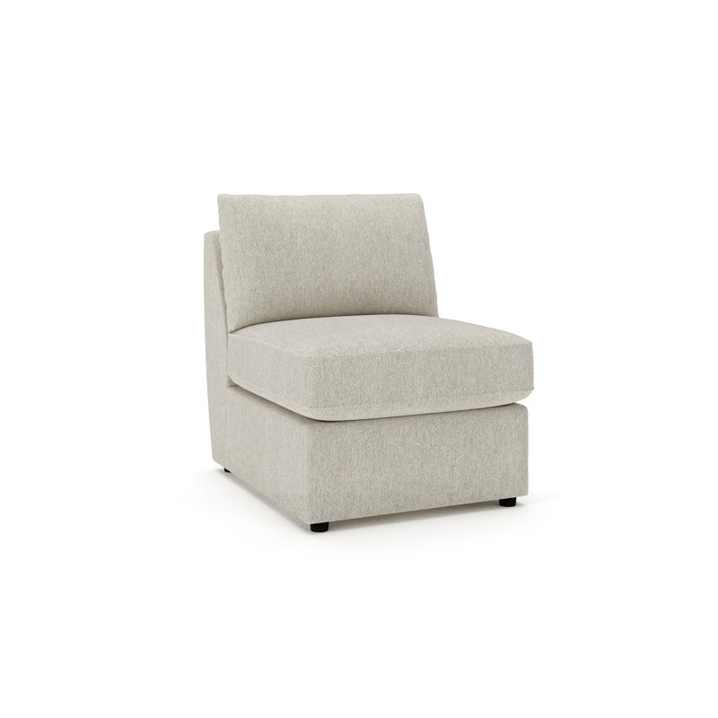 Chaise sans accoudoirs Halston, Cendre Ticket