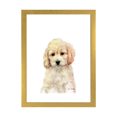 " Cockapoo Puppy " Painting