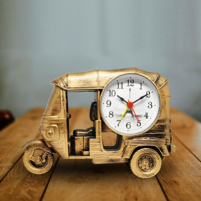 Quartz Movement / Crystal Alarm Tabletop Clock
