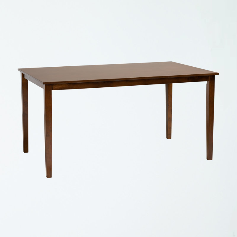 Jouan Solid Wood Base Dining Table, Walnut