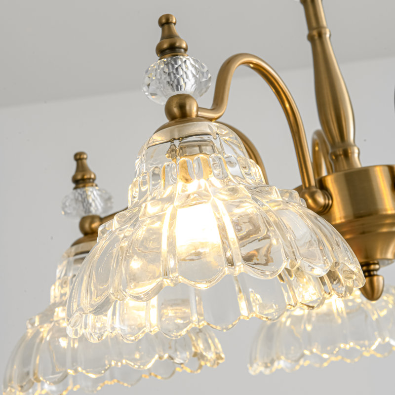 5 Light Crystal Chandelier