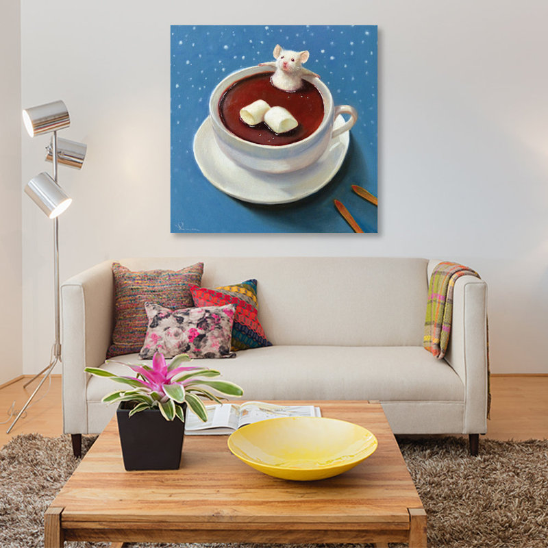 Art sur toile Ares Ski, H 12 po x l 12 po x P 1,5 po