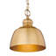 Luminaire suspendu en forme de cloche 1 lumière Holmes -1512039073