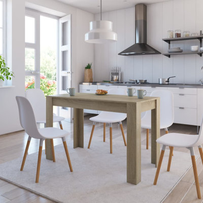 Dining Table Kitchen Table Dining Room Dinner Table Engineered Wood
