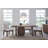 Mysaria Ronquillo Rectangular Acacia Wood Pedestal Table In Impala