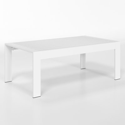 Aluminum Patio Coffee Table