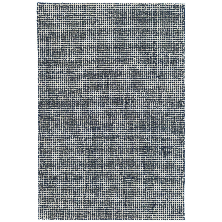 Matrix Handmade Tufted Wool Area Rug in Ink