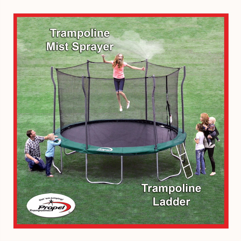 Ensemble d'échelle universelle pour trampolines Propel