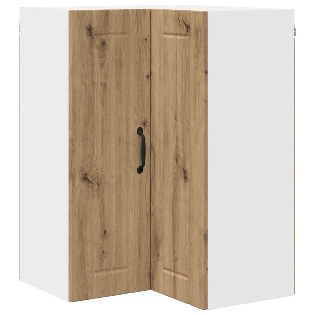Vidaxl Kitchen Cabinet Brown Oak 57 X 57 X 80 Cm Engineered Wood