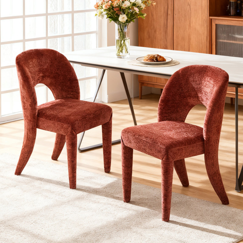 Chaises de salle à manger, Rose