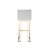 Boly Upholstered Counter Stool with Metal Frame-98648842-98648843