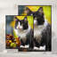 Single Picture Frame LED Illuminated Wall Art Wall Art on Glass / Aluminium-126410471