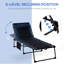 Chaise longue d'extérieur en acier Sherlon-696414412
