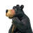 Moose and Black Bear in a Boat Statue