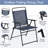 Sibele Steel Outdoor Folding Dining Armchair-927411279