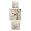 Horloge murale surdimensionnée Evelyna - arbres