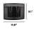Metal Body Caged Flush Mount Wall Sconce