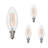 5.1 W B11 E12/Candelabra LED Smart Bulb-89225549