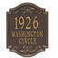 Signature Series 3-Line Wall Address Plaque-1239472472-1239472476-1239472478