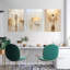 3 Piece Wrapped Canvas Print-77519240