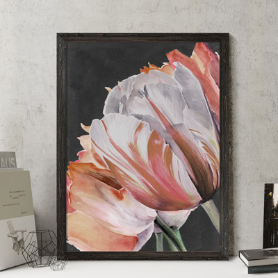 « pastel perroquet tulipes iii » par paul cezanne-photo-cadre, reproduction d’art