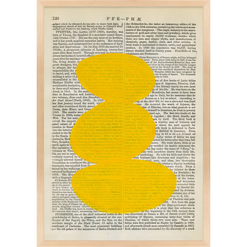 PFE-PHÆ Print by Michela Sorrentino, Brown, 25" H x 18" W x 1.25" D