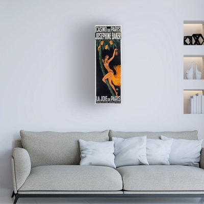 Art sur toile Zig La Joie De Paris avec Joséphine Baker, 1930
