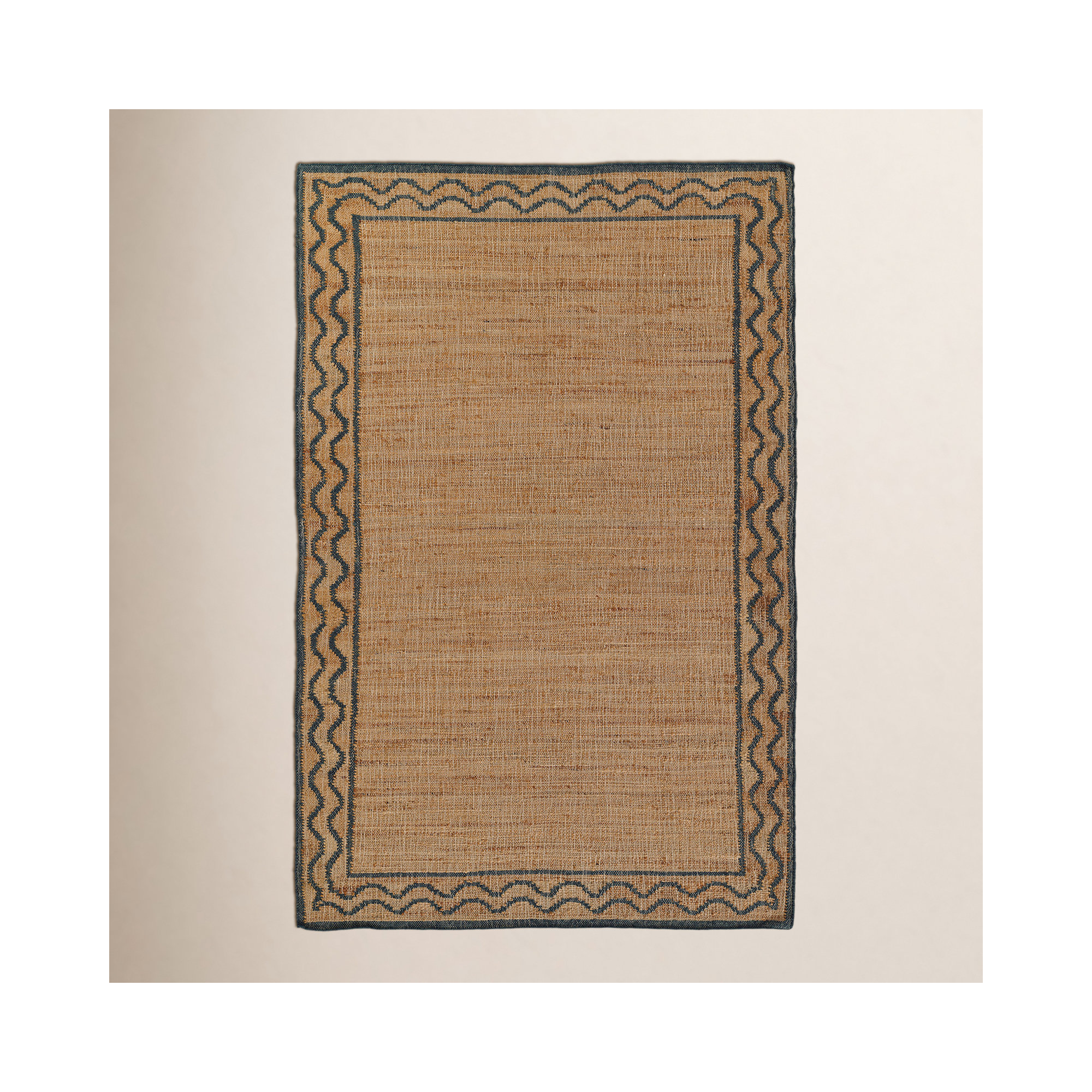 Erin Gates by Momeni Orchard Ripple Slate Hand Woven Wool and Jute Area Rug, Rectangle 8' x 10'