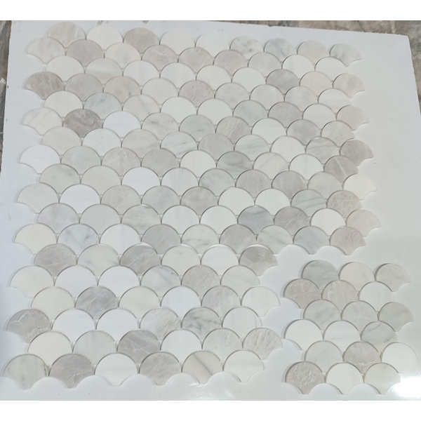 SCALLOPS MOSAIC POLISHED