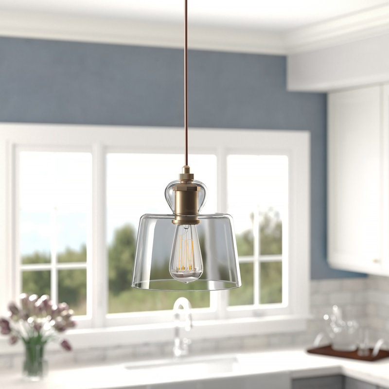 Luminaire tambour à tambour simple 1 lumières Thelonius