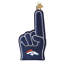 Ornement suspendu en mousse NFL-1451267195