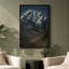 Art mural sur toile encadrée - Snow Mountain, impressions murales pour chambre à coucher - 16 po x 24 po-938661103-938661088