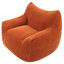 Fauteuil lounge Lazy Sofa, pouf une place en tissu velours côtelé avec poche latérale, mini canapé moelleux en forme de nuage pour salon, chambre ou dortoir-1049627525