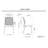 Malve Foam Padding Office Chair-1922970909