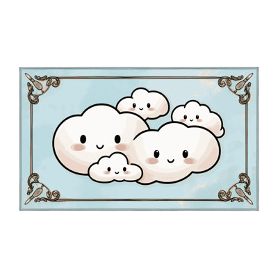 Tapis pour chambre de bébé Zoomie Kids